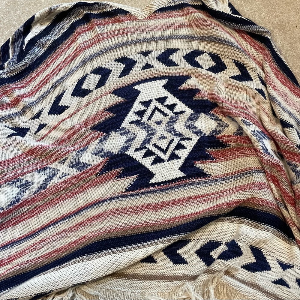 Garage Aztec Pattern Knit Sweater - Picture 4 of 4
